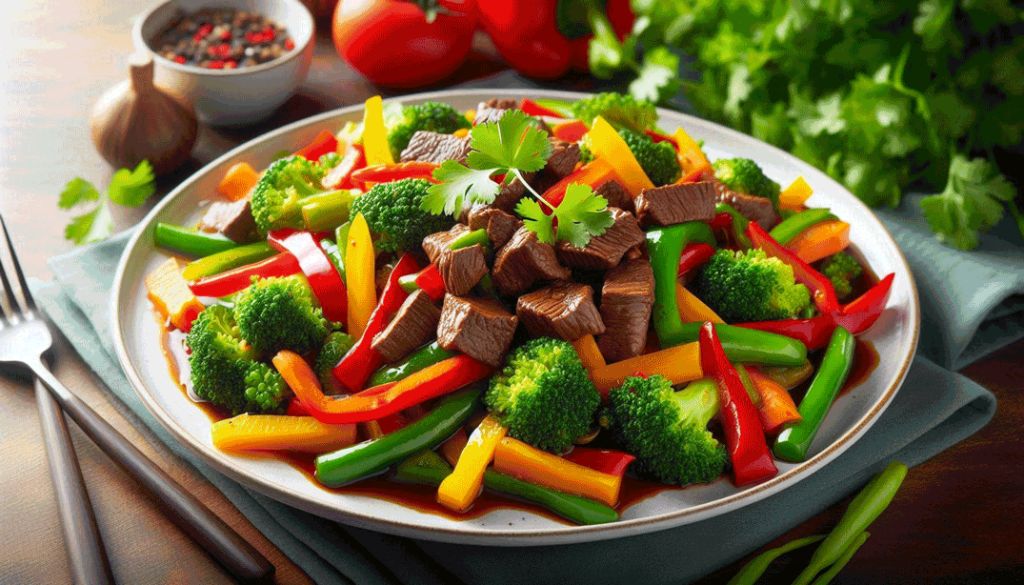 Beef and Vegetable Stir-Fry