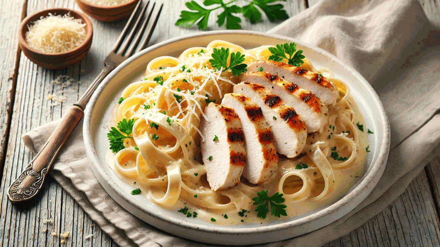 Chicken Alfredo Pasta