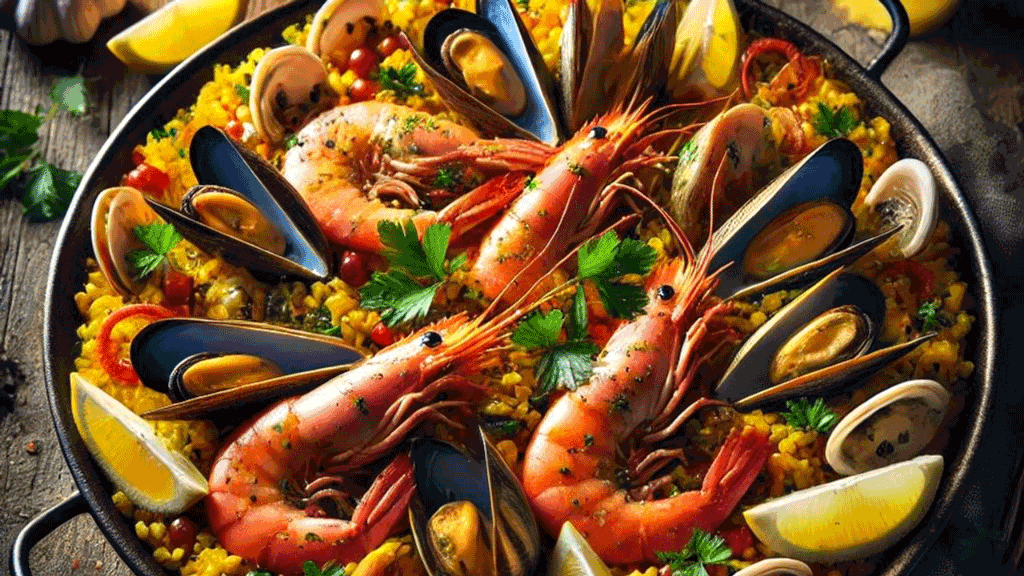 Seafood Paella