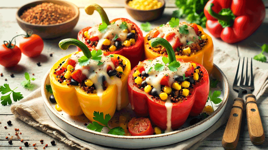 Vegetarian Stuffed Peppers