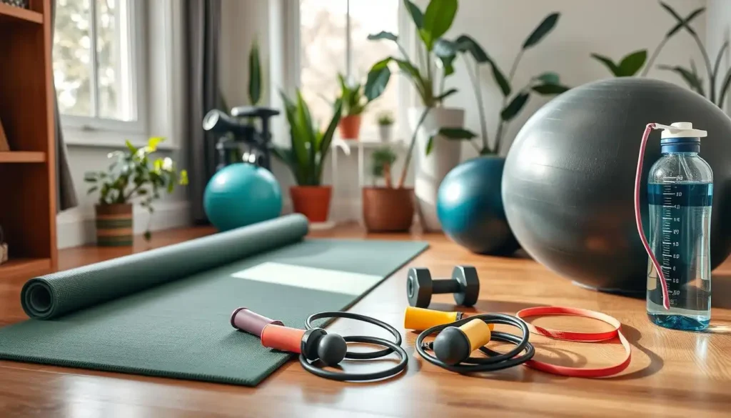 Essential equipment for home workouts