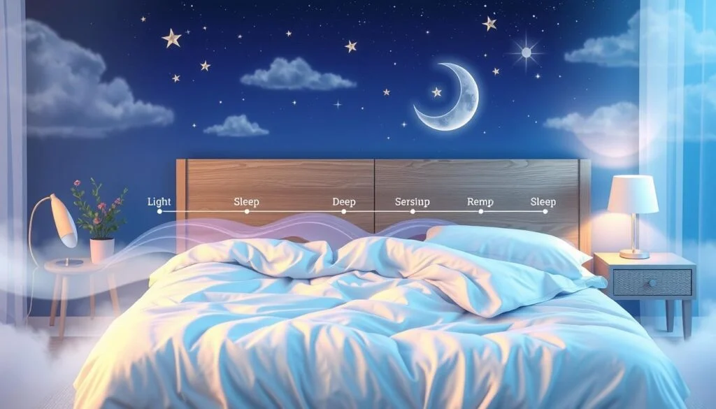 Sleep cycles and stages