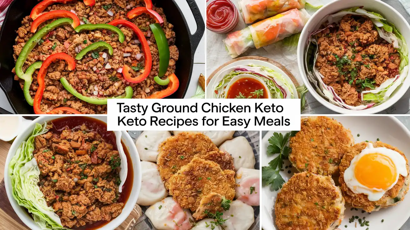 Ground Chicken Keto Recipes