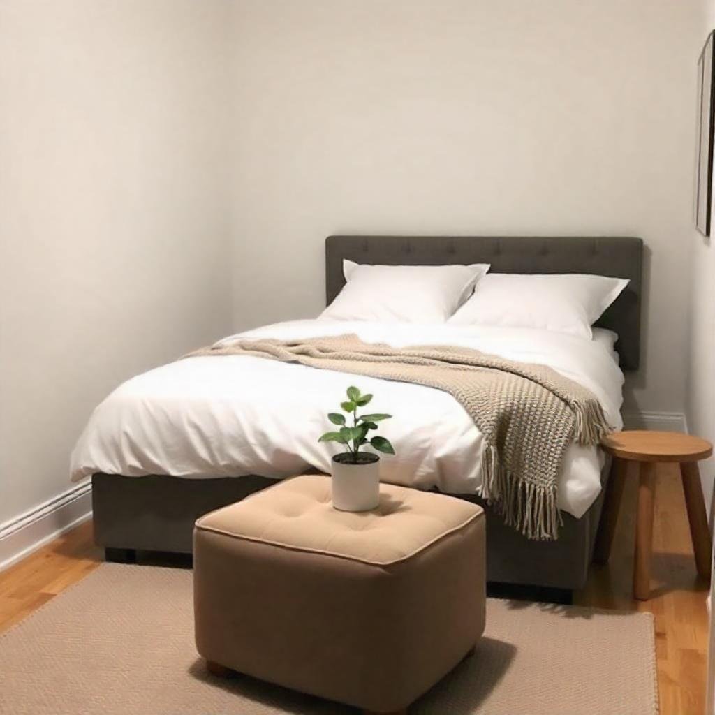 Cozy and Minimalist Design bedroom