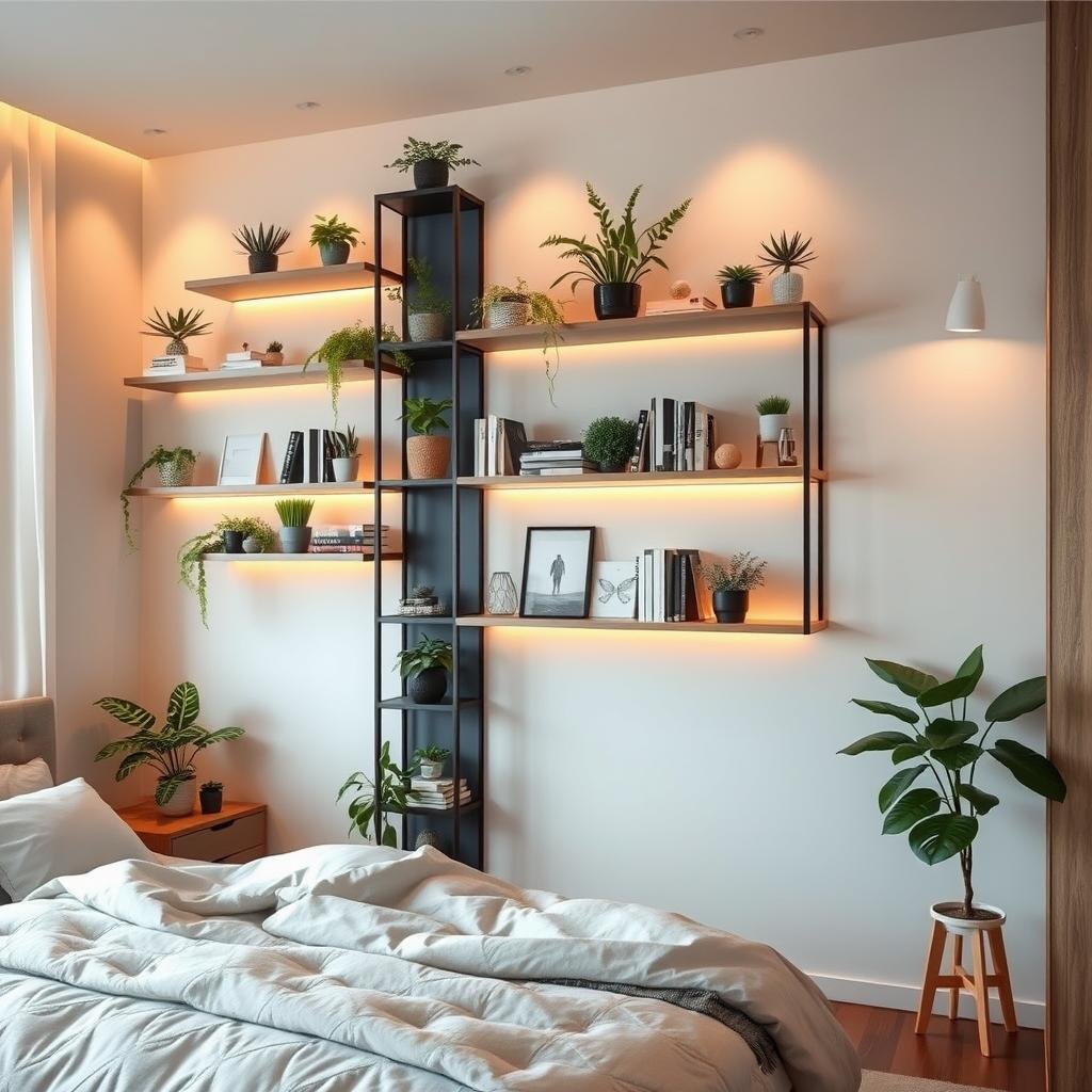 Vertical Shelves