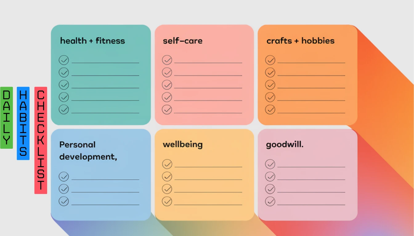 Daily Habits Checklist