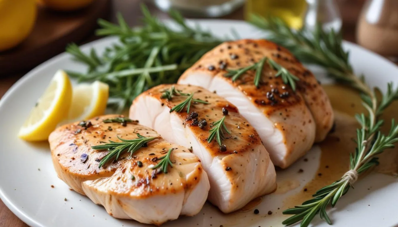 Lemon Garlic Herb Grilled Chicken