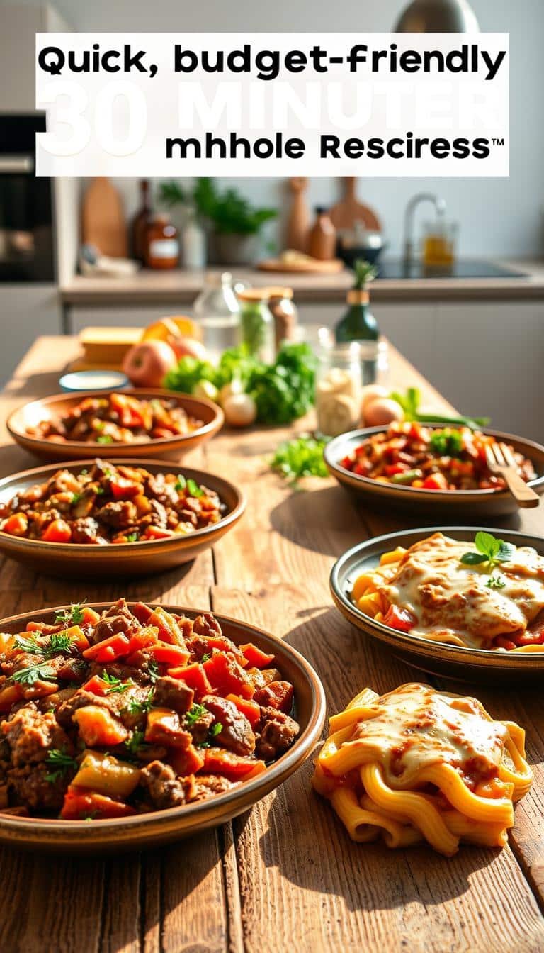 30-minute budget-friendly dinner recipes 30-minute budget-friendly dinner recipes