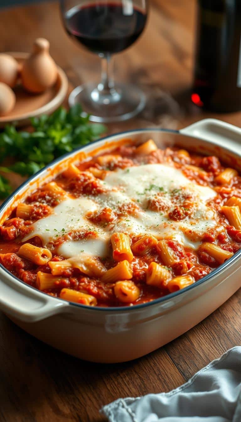 Comfort Food Pasta Casserole Comfort Food Pasta Casserole