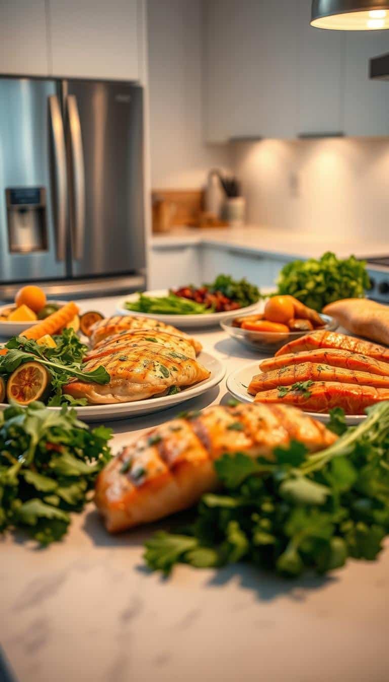 High Protein Low Carb Meal Preparation High Protein Low Carb Meal Preparation