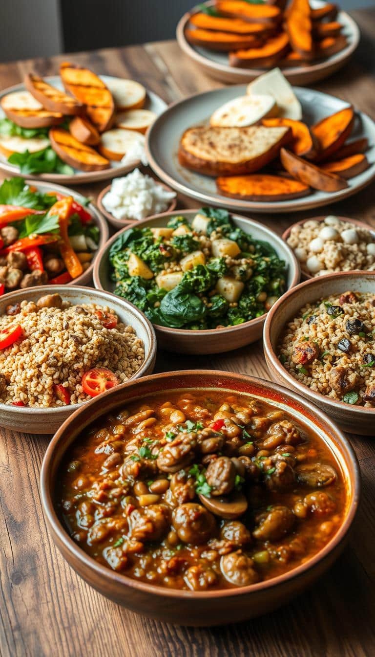 High-Protein Vegetarian Meals High-Protein Vegetarian Meals