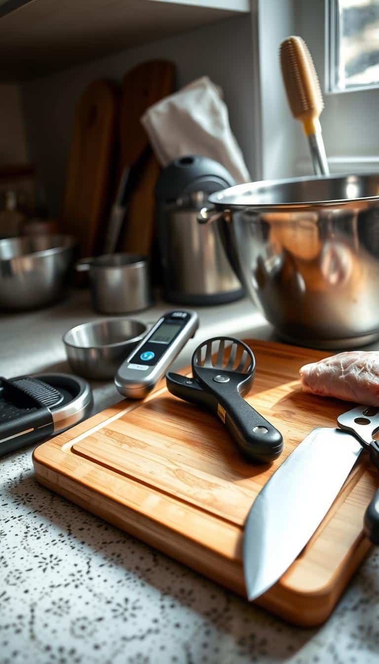 Kitchen Tools for Chicken Preparation Kitchen Tools for Chicken Preparation