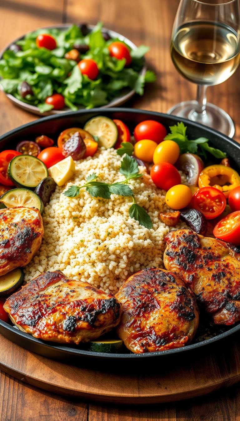Mediterranean Chicken One-Pan Meal Mediterranean Chicken One-Pan Meal