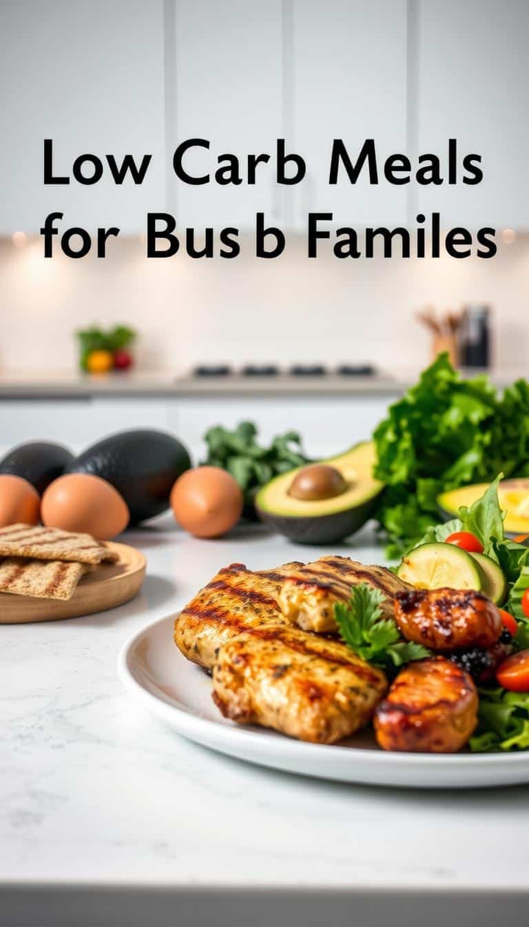 Quick Low Carb Meals for Busy Families Quick Low Carb Meals for Busy Families