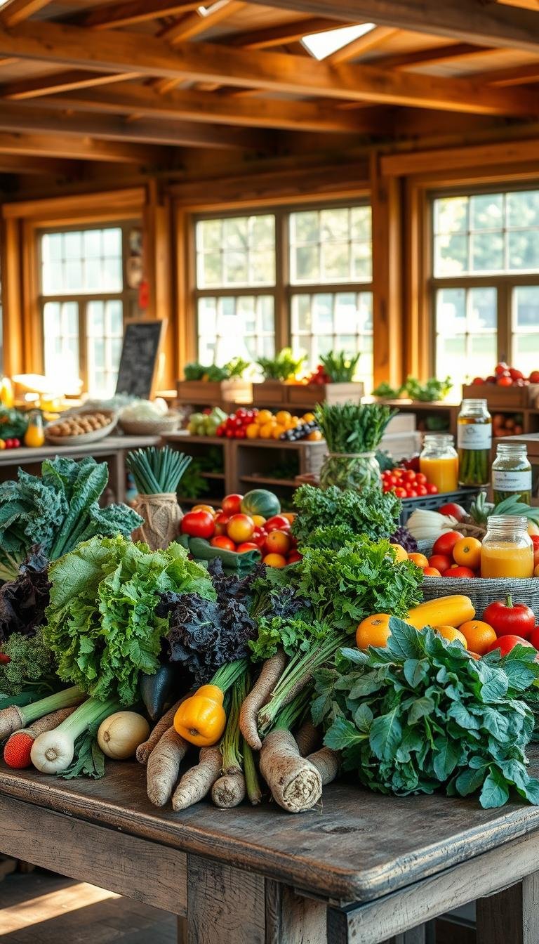 Seasonal Vegetarian Farmers Market Produce Seasonal Vegetarian Farmers Market Produce