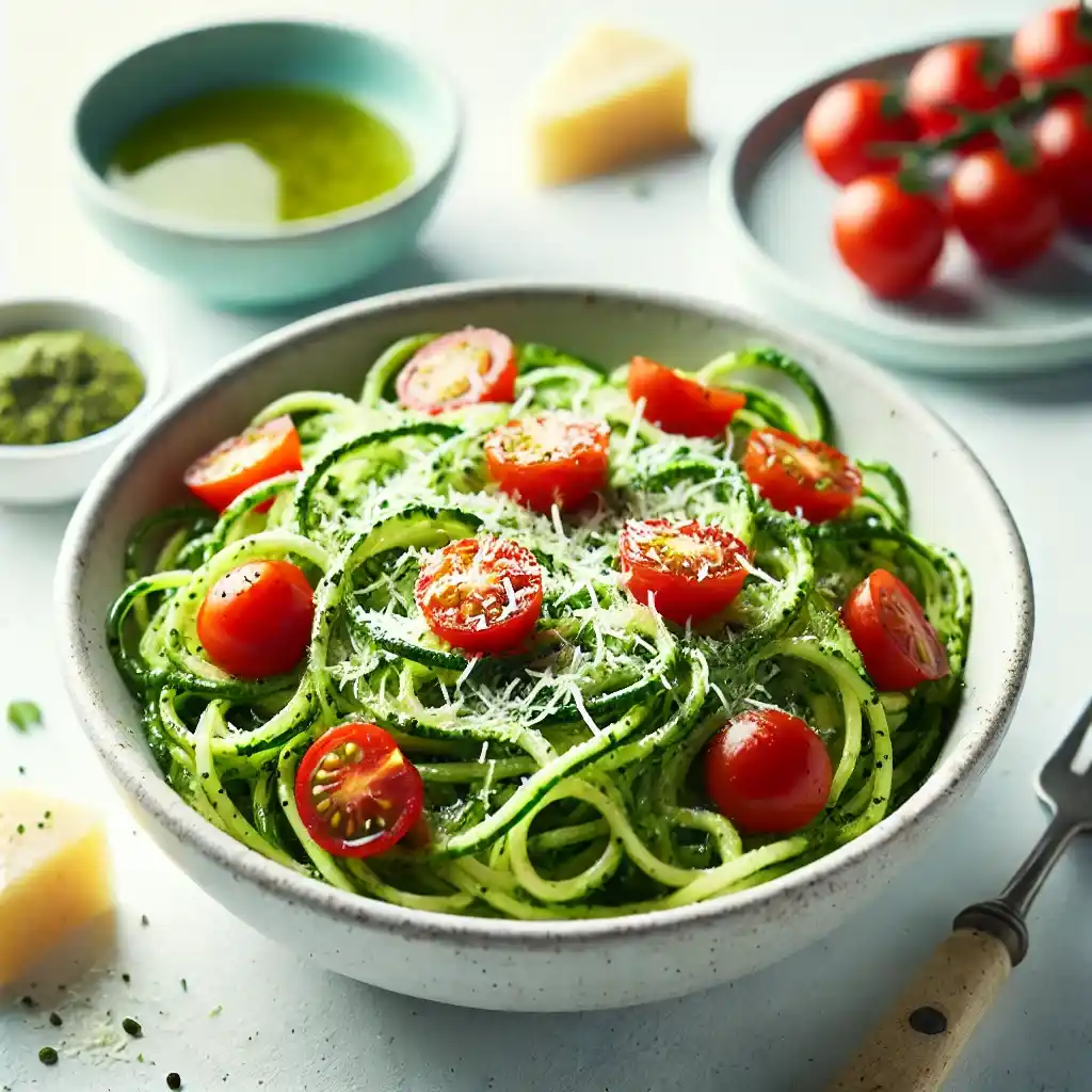 10 Easy Meals You Can Make in Under 20 Minutes 5 Zucchini Noodles with Pesto